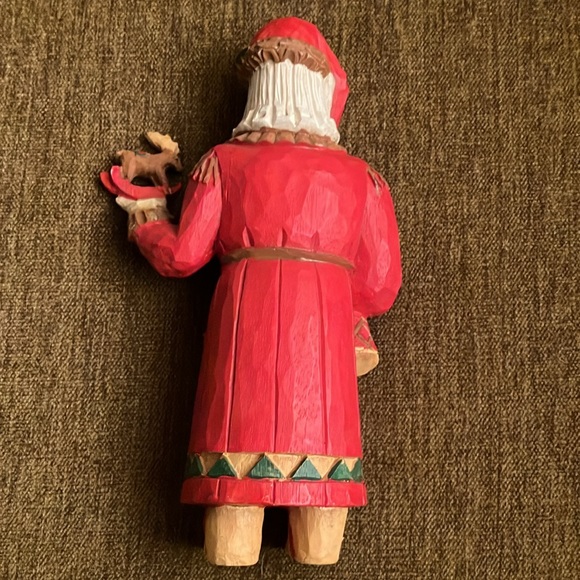 Midwest of Cannon Falls WOODLAND SANTA 7.5" Figurine Father Christmas Folk Art - Picture 4 of 5